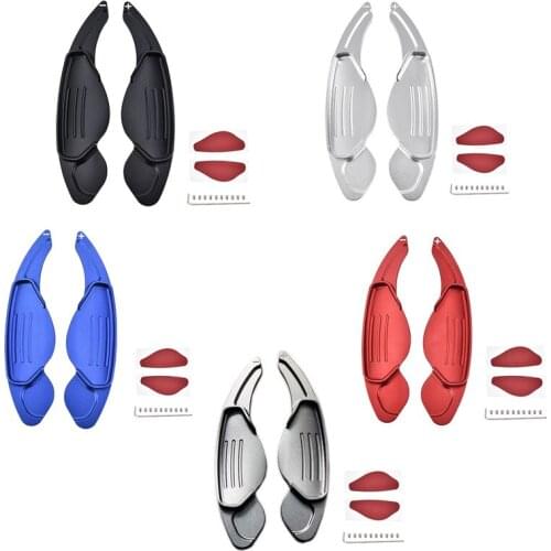 Pair Car Steering Wheel Paddle Shift Gear Paddle Extension Shifter For Land Range Rover Evoque Discovery Sport/Jaguar XF XE XJ