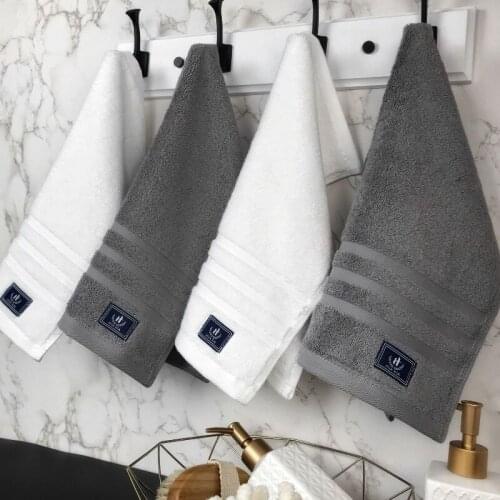 100% cotton thickened towels, soft bamboo fiber towels, reinforced absorbent bathroom towels for hotel beauty salons hand towel