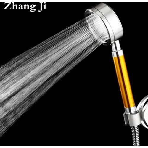 Zhang Ji High-end Aluminum Exquisite Filtro Doccia Shower head Water Saving High Pressure Bathroom Rainfall Shower Head