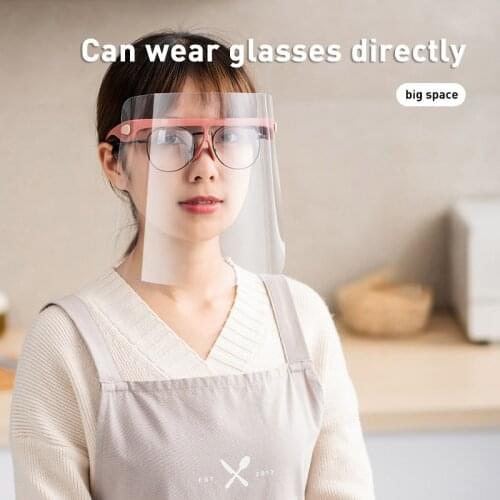 1PC Faceshield Transparent Full Face Cover Onion Goggles Safety Film Tools Anti-oil Anti-fog Kitchen Cooking Tools