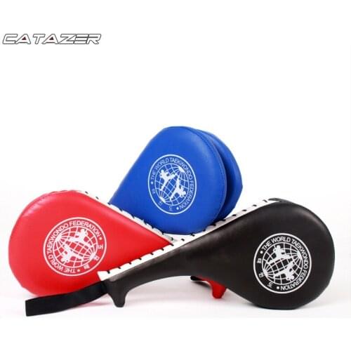 1 Pair Kick Boxing Punch Pad Target Bag For Men Women PU Karate Muay Thai Free Fight MMA Sanda Training Adults Kids Equipment