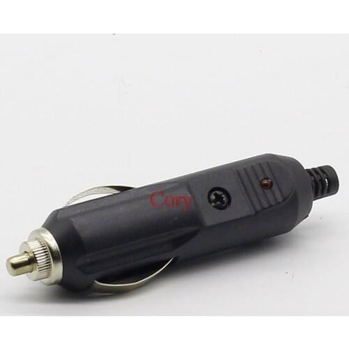 1PC 12v Male Cigarette Lighter Socket Plug Cigarette lighter/accessory plug Connector Straight CZYC