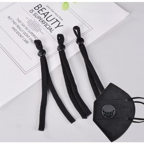 25 colors Soft 500 PCS/lot 5mm Mask Earloop strap Sewing Elastic Band Adjustable Rubber Bands String Ear Cord tape Flat Rope