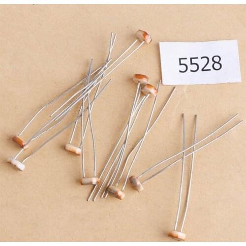 5 Types 50 Pcs Photoresistor Dependent Light Resistor LDR Pack Kit New