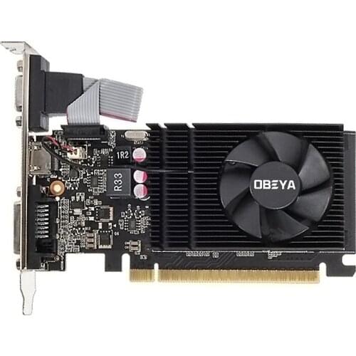 GT710 1G Desktop graphics card half-height Office home computer bright machine graphics card