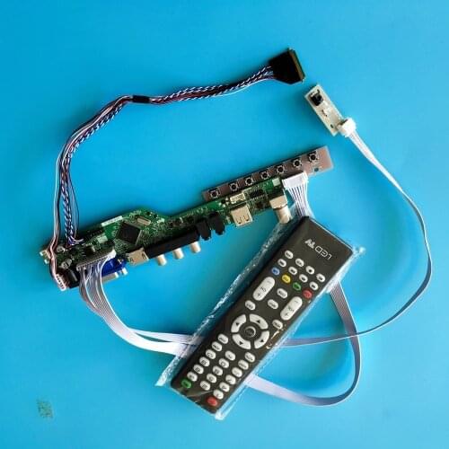 Kit for HSD101PWW1 1280x800 40pin LED panel Display Audio Screen remote Controller board HDMI LCD VGA USB TV AV LVDS monitor