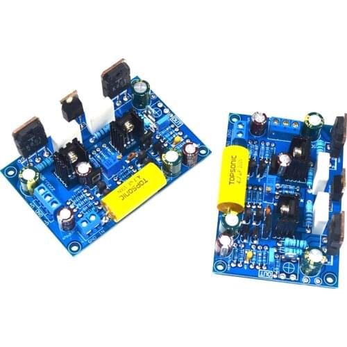 KYYSLB 100W*2 K851 Field Effect Tube (one pair) Small A Power Amplifier Finished Board 89*60MM Power Amplifier Board