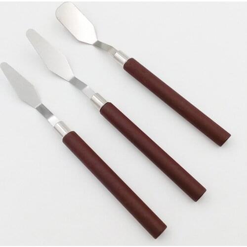 Oil Painting Scraper Big, Medium And Small Of Acrylic Gouache Oil Paint Color Palette Utility Knife Art Supplies