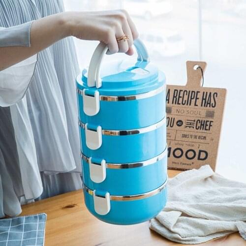 AHTOSKA Portable School Lunchbox Made By PP And 304 Stainless Steel Childrens Lunch Boxes Suitable For Picnic