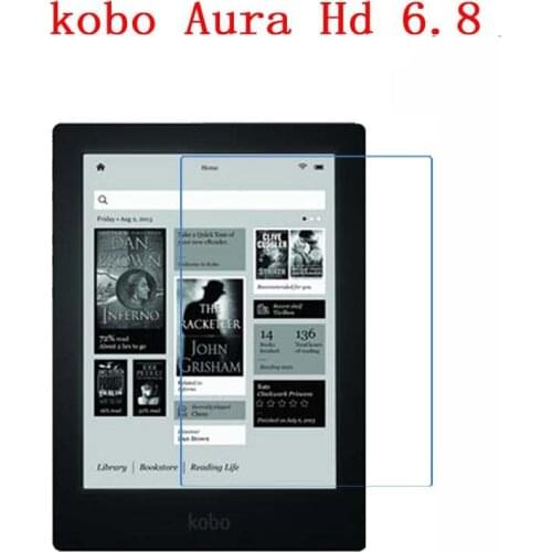 Clear Screen Protector Film Anti-Fingerprint Soft Protective Film For Kobo Aura HD LCD 6.8 inch Tablet