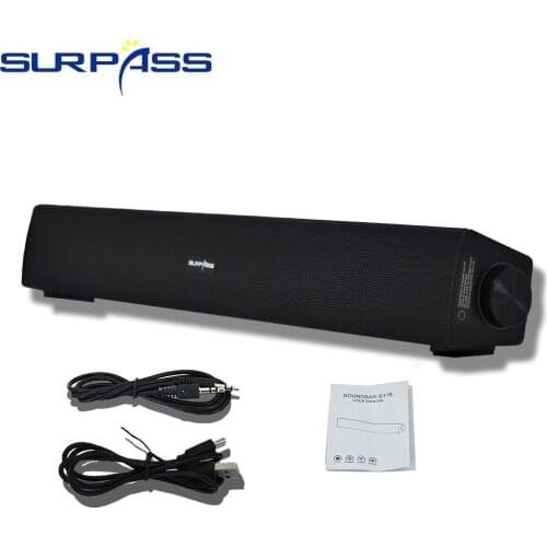 TV Soundbar Bluethoot Subwoofer Speaker Home Theater Sound System Wired Computer PC Speakers 3D Surround Stereo Bass Sound Bar