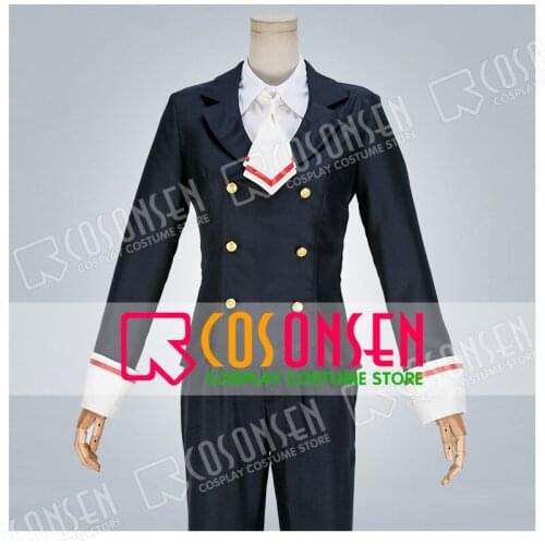 Cardcaptor Sakura Syaoran Li School Uniform Clear Card Cosplay Costume COSPLAYONSEN