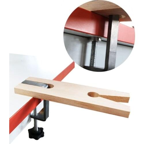 Jewelers Bench Pin Clamp V-Slot C-Clamp Mount On Table Workbench Jewelers Tools 634C