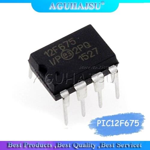1pcs/lot PIC12F675-I/P 12F675 PIC12F675 = PIC12F629-I/P PIC12F629 12F629 SAME DIP-8