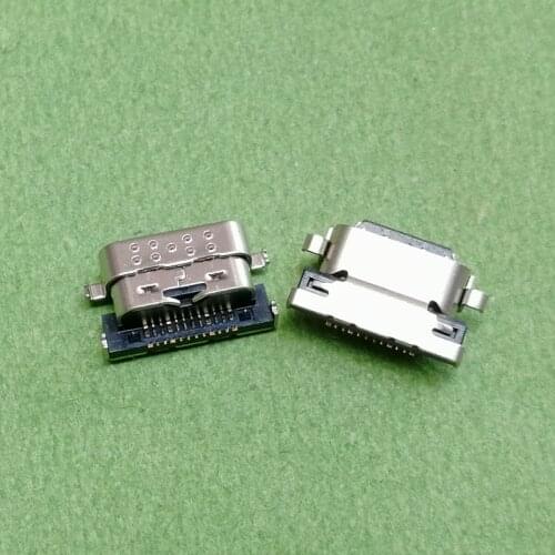 2Pcs Type-C USB Charger Jack Connector For Motorola Moto Z3 PLAY Z3PLAY XT1929-15 Z3 Charging Port Socket Data Tail Plug