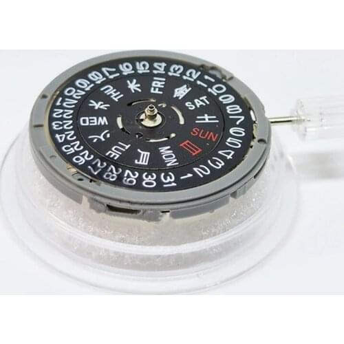 High Quality NH36A Automatic Movement Black Date Wheel 21600 Watch Parts for NH36 Date at 3' Wrist Watch