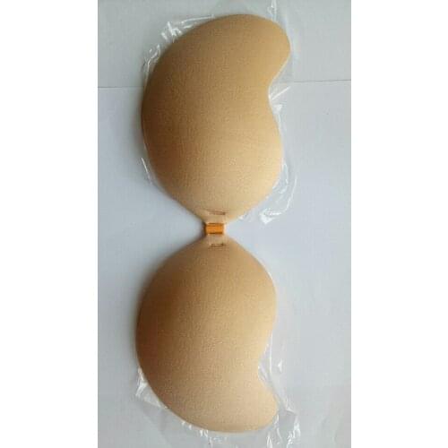 Sexy Invisible bra Self-Adhesive Strapless Silicone Breast Push up Bra Size A B C D