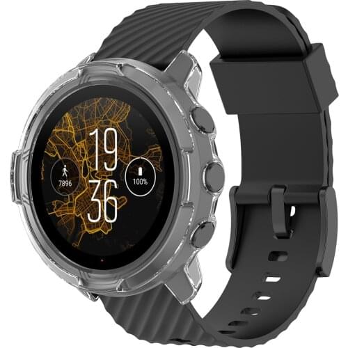 TPU Case Protective Shell Anti Scratch Skin Cover For Suunto 7 Protective Case Cover Intelligent Wearable Accessories