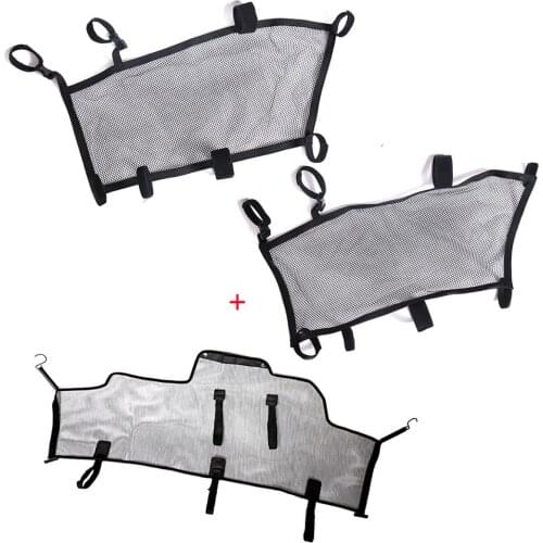 3PCS Black Windscreen Mesh Kits Fit For Can-Am Maverick X3 Max R 2017-2020 Model