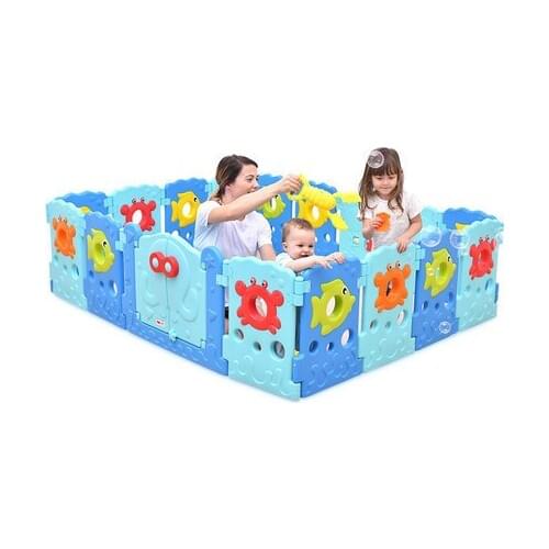 Baby Playpen corral para bebe toys for children one button folding baby fence cercado para bebe piscine a balle kids ball pool
