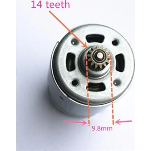 DC 14.4V Motor 14 Teeth replace for MAKITA 6280D 6280DWE 6281DWE 6281D 6381D BDF343 MT070 6280DWPE cordless drill screw driver