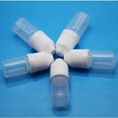 Mini Sample Bottle,3ML container,Squeeze Dropper Bottle use to Eye liquid,Glue，laboratory Use,Soft LDPE Empty Bottle 100pcs/lot