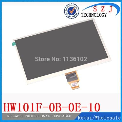 Original 10.1'' inch LCD display screen for HW101F-0B-0E-10 tablet lcd calendar HW101F 0B 0E 10 free shipping