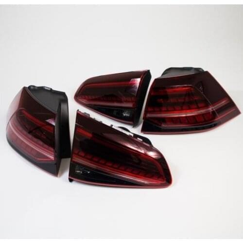 Pair headlight golf 7 and 7.5 R rear LED arrow dynamic MATRIX