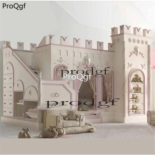 Prodgf 1Pcs A Set Children pure love Castle Bedroom Bed(customized,contact)
