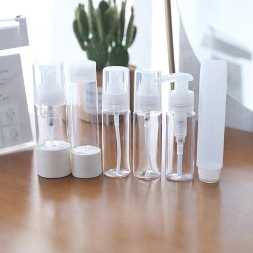 Travel Color Transparent 50ml Ultra-fine Mist Spray Bottle Perfume Lotion Spray Bottle Sub-bottle Hydration Small Watering Can