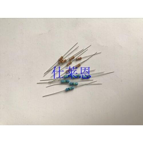 Line resistance metal film resistors color ring carbon film resistors 18K 1 / 4W 0.25W 5% (100 rats)