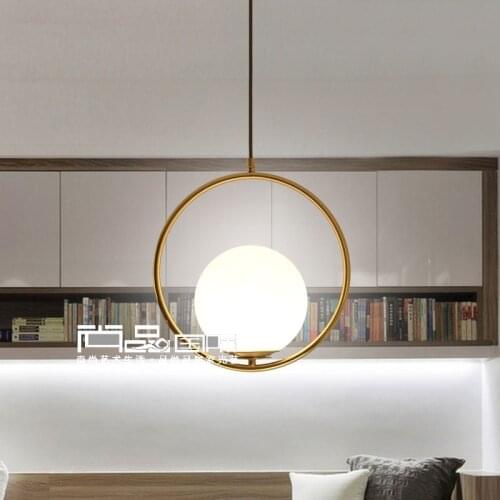 LED Postmodern Nordic Iron Glass Bubbles Designer LED Pendant Lights For Dinning Room kitchen Restaurant Suspension Luminaire