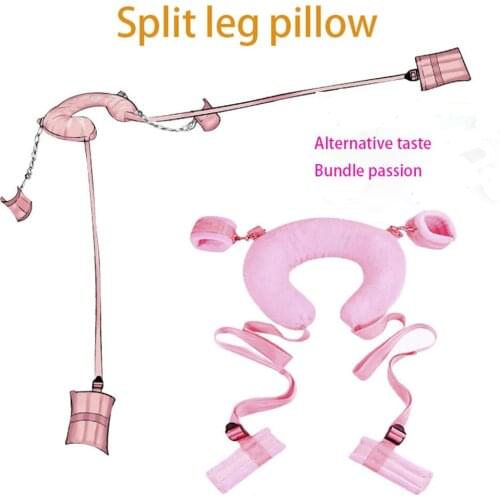 SM Split Leg Pillow Binding Bondage Adult Games Sex Toys For Woman Couples BDSM Set Slave Strapon Shop Erotic Accessories