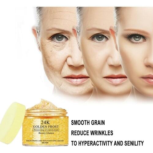 50/30/20g 24K Gold Serum Face Cream Collagen Anti-Wrinkle Deep Hydration Anti-Aging Firming Protein Cream Face Care Moisturizer