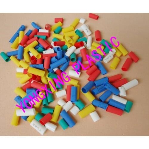 1000piece/lot pvc heat shrink tubing ratio 2:1 sleeving wire cable water-proof 1.0mm