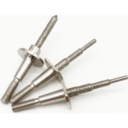 UCHEER 1pc/set sirona Cerec3 Inlab Compact Diamond Grinder Burs for Milling Glass Ceramics Lithium Disilicate dental bur