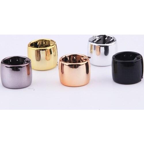 Fashion 1Pcs Small Mini Round Hair Clips Crabs Claws Punk Style Women Alloy Hair Claw Clamp Ponytail Holder Jaw Clip