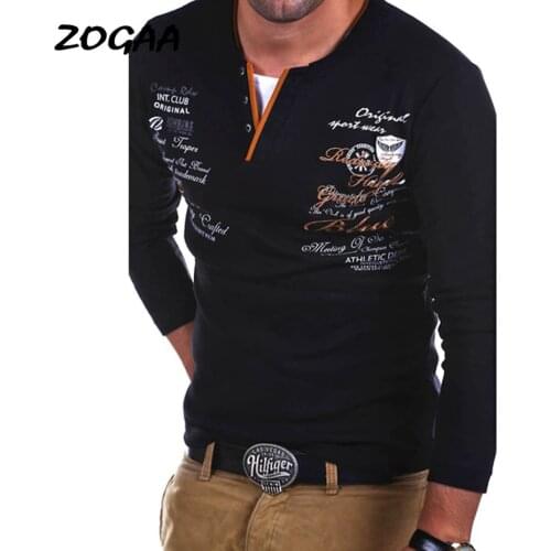 ZOGAA Men's Long T-shirts