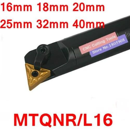 1PCS S16Q-MTQNR16/S16Q-MTQNL16/S20R-MTQNR16/S20R-MTQNL16/S25S-MTQNR16/S25S-MTQNL16/S32T-MTQNR16/S18Q-MTQNR16 S40T lathe tools