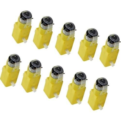10 Piece Smart Car Tt Motor Launch Smart Car Gear Motor For Arduino