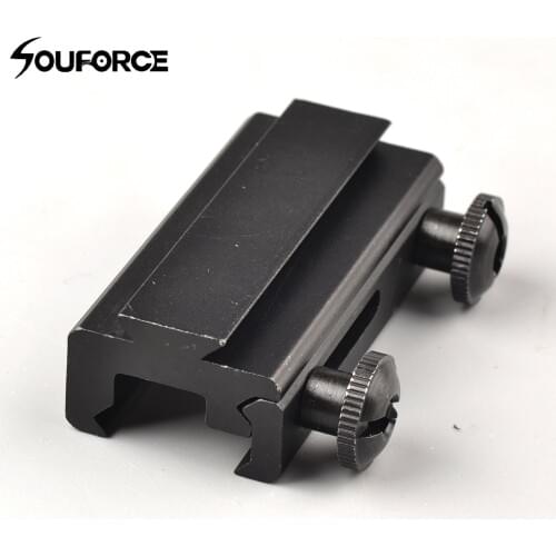 20mm Weaver Picatinny Rail Base Adaptor Fit 11 mm Scope Rail Mount for Hunting Riflescope Laser Sight