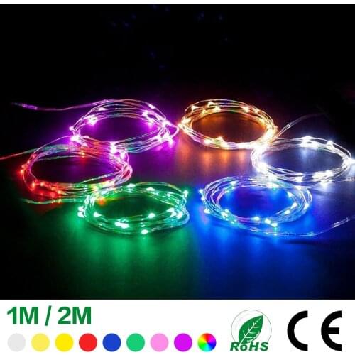 Brelong LED String Lights With Transparent Wire
