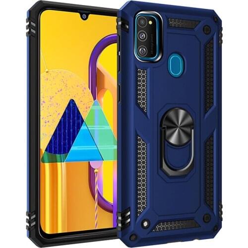 For Samsung Galaxy M30S SM-M307F Case Cover Armor Rugged Military Shockproof Car Holder Ring Case for Samsung Galaxy M30S M 30S
