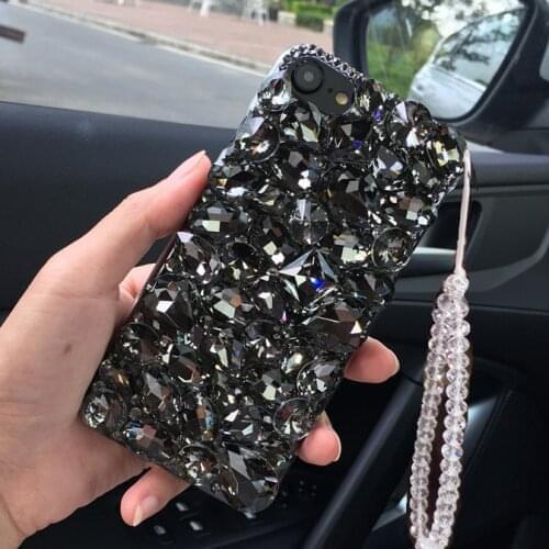 For Samsung Galaxy A02S A20 A30 A20E A50 A40 A70 A70S A60 Rhinestone Case A80 A90 A12 A10S A20S Phone Case Diamond Cover coque