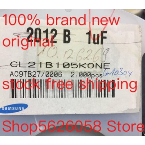 CL21B105KONE SMD 100% new original freeshipping STOCK 50PCS-3000PCS/LOT