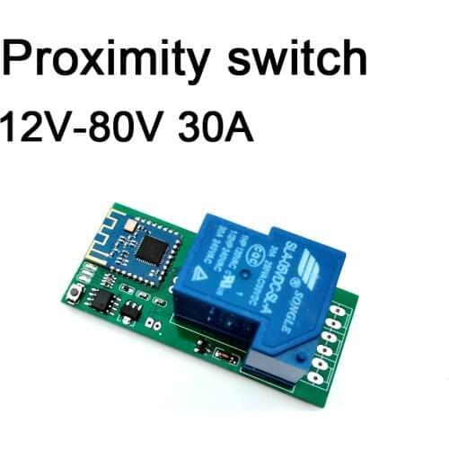 DC 12V-80V Proximity switch Bluetooth receive signal for electric car / door lock / motorcycle / Bracelet ID tag Close to open