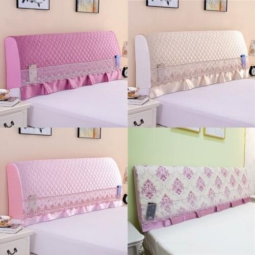 Elastic All-inclusive Bed Head Cover Dust Cover Modern Minimalist European Headboard Cover Nordic Style Back Protection Korean