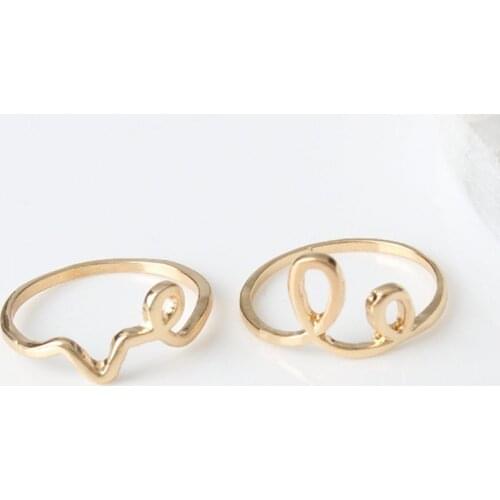 Flowery Fire Women's Rings