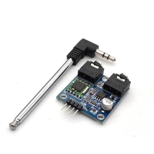 TEA5767 FM Stereo Radio Module For Uno Radio 76-108MHZ With Free Cable Antenna In Stock