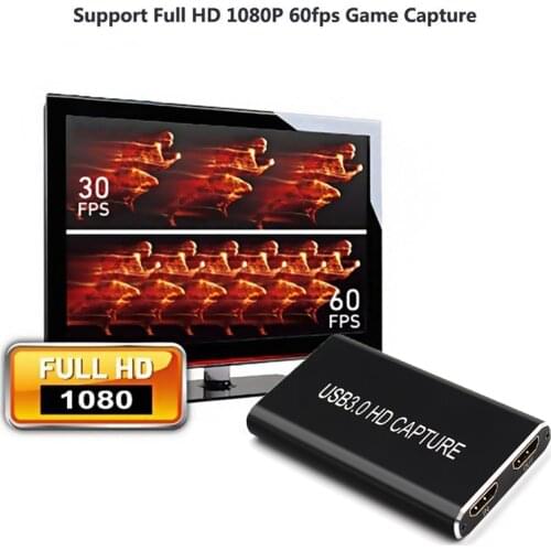 Hdmi to USB 3.0 Capture type c usb c Video Capture signalcompatible with Windows, Linux, Mac OS X and USB 3.0 interface